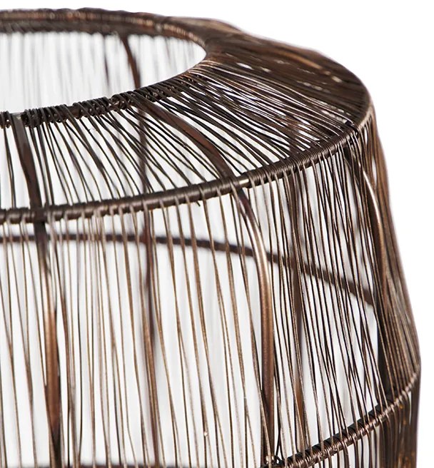 Lampada da terra moderna a treppiede in rame - Redo