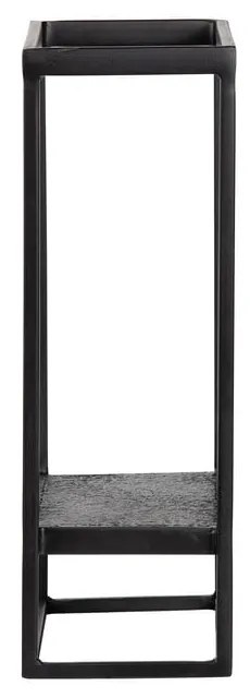 Supporto da parete in metallo nero 40x60 cm Febe - WOOOD