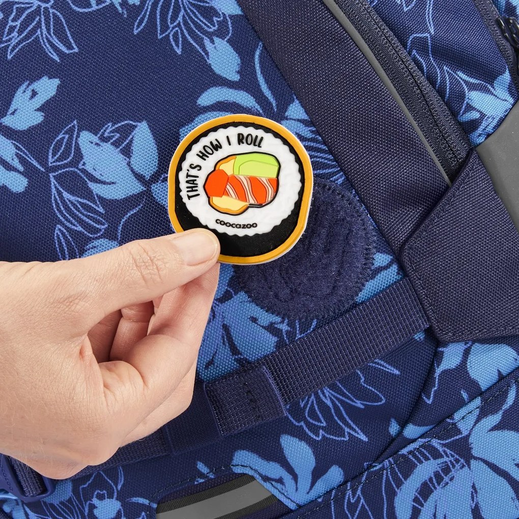 Zaino scuola coocazoo MATE, Tropical Night, certificato AGR