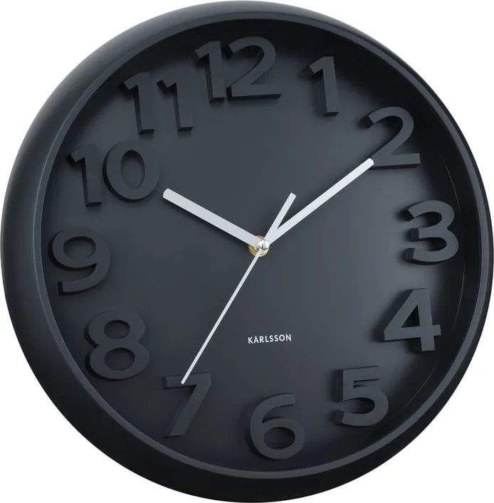 Orologio da parete ø 33,5 cm Elevated Classic Numbers – Karlsson