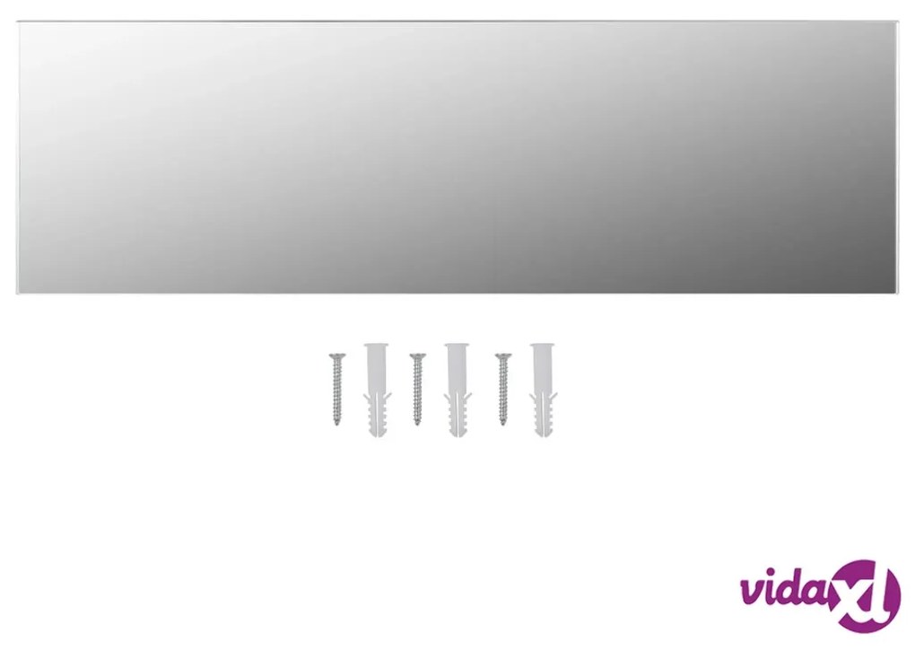 vidaXL Specchio Senza Cornice 150x50 cm in Vetro