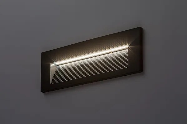 Rabalux 77190 - Applique da parete per esterni KAVALA LED/6W/230V IP65 nera