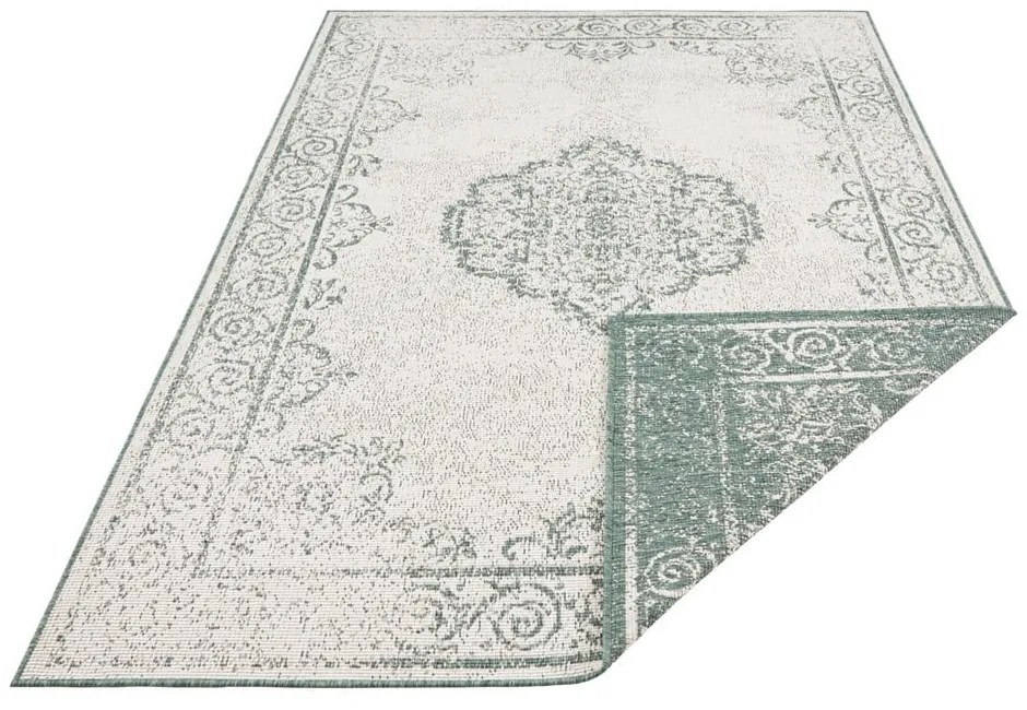 Tappeto per esterni verde e crema , 80 x 150 cm Cebu - NORTHRUGS