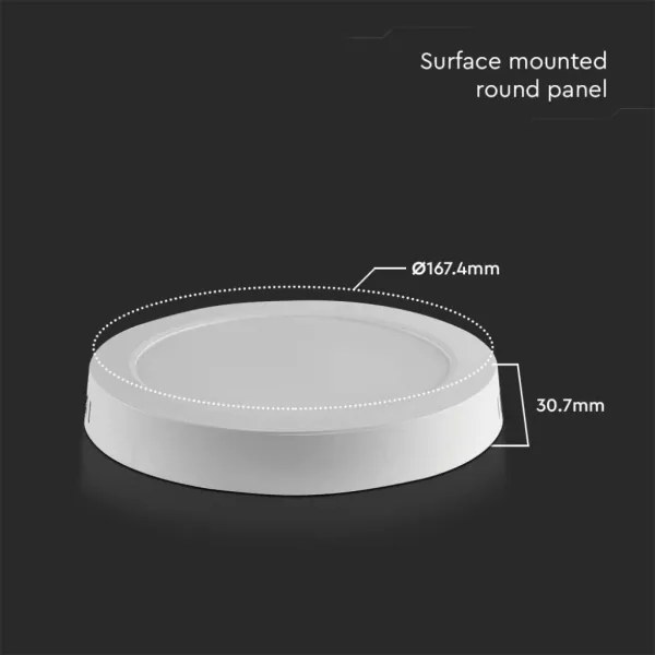 Plafoniera LED LED/12W/230V 6500K bianco