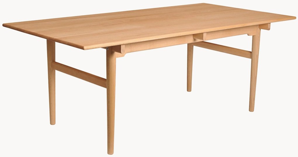Tavolo in legno di faggio CH327, 248 x 62 cm