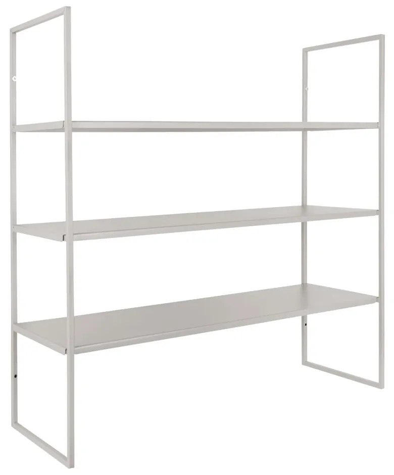 Mensola da parete in metallo grigio , 60 x 60 cm Level - PT LIVING