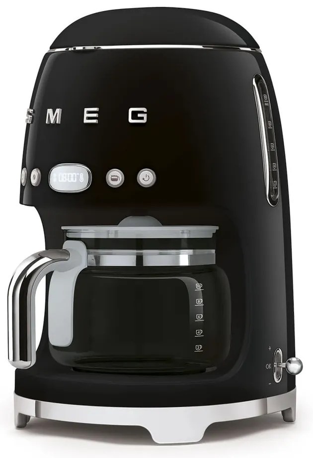 Macchina da caffè con filtro nero 50's Retro Style - SMEG