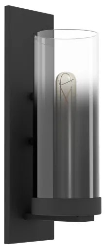 Eglo 44003 - Applique TOOTHILL 1xE27/40W/230V nero