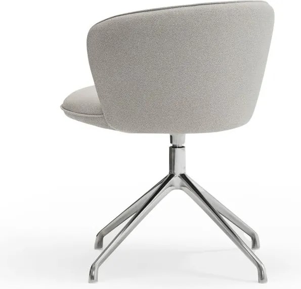 Set di sedie da pranzo grigio chiaro in imbottito 2 pz Add – Teulat