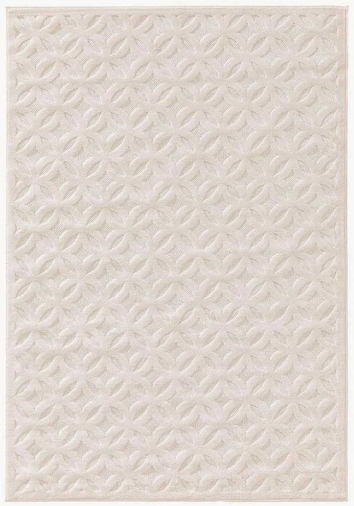 Tappeto da esterno con motivo in rilievo Bonte