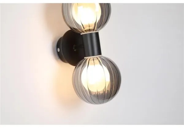 Searchlight 30507BK - Applique LUMINSPHERE 2xG9/7W/230V nera