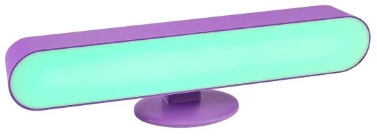 Rabalux 76016 - LED RGB Lampada da tavolo dimmerabile PARKER LED/3W/5V viola