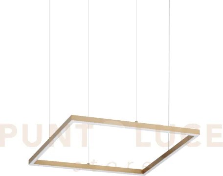 Oracle slim square sospensione led smd 50x50cm 33 w on-off 3050 lm ...