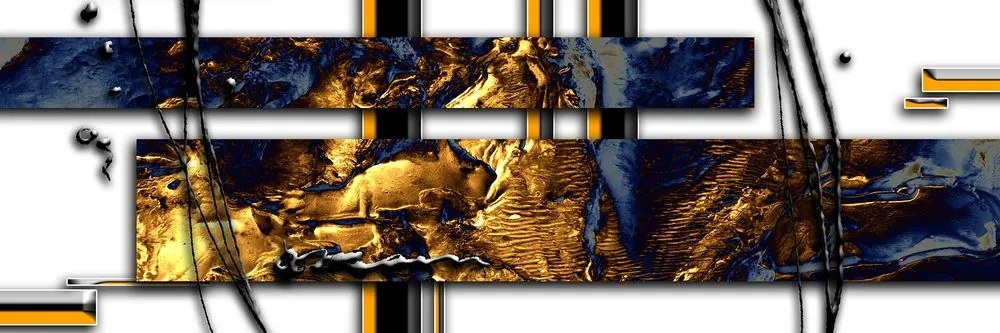 Stampa su tela – Astrazione di lusso