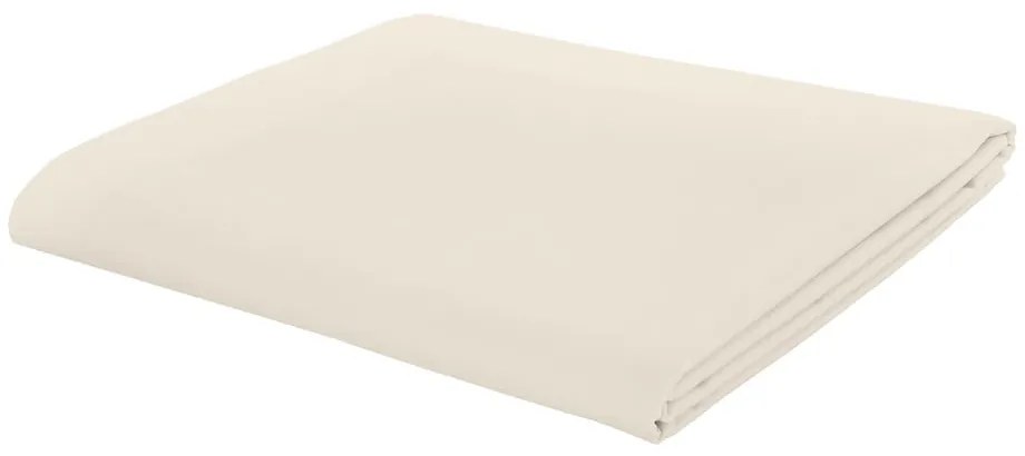 Lenzuolo con angoli color crema in percalle 180x260 cm Easy Iron Percale – Catherine Lansfield