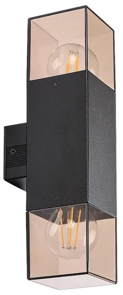 Rabalux 77081 - Applique da esterno LOANDA 2xE27/60W/230V IP54 nero