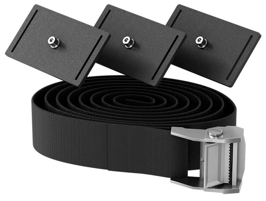 Cintura 2m con supporti per faretti L03332P e L03333P