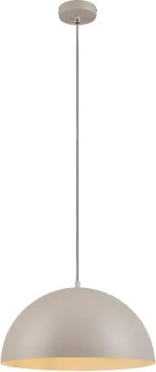 Schöner Wohnen 11728-39 - Lampadario a sospensione ALI con cavo, 1xE27/25W/230V, Ø 38 cm, grigio