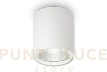 Gun faretto da esterno ip55 1 luce attacco gu10 bianco