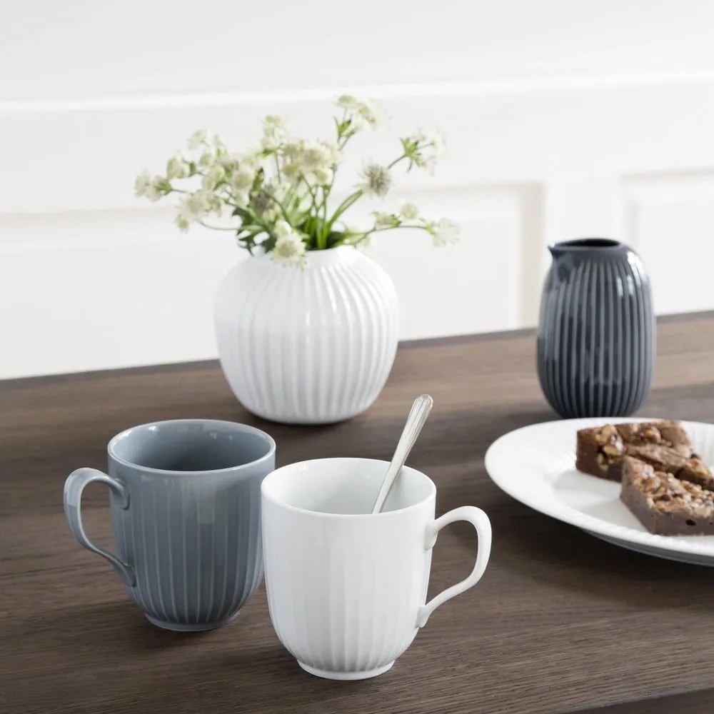 Tazza Hammershoi in porcellana antracite, 330 ml Hammershøi - Kähler Design