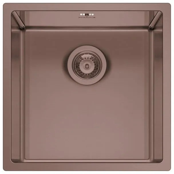 Lavello sottotop 1 vasca PYRAMIS Astris L 40 x L 40 cm