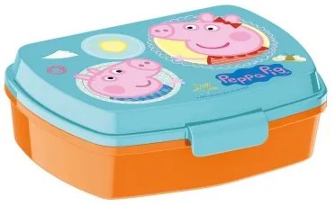 Contenitore per Sandwich Peppa Pig Having fun Plastica Rosa chiaro (17 x 5.6 x 13.3 cm)