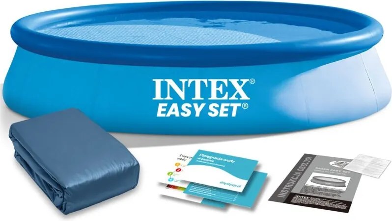 Piscina espandibile da giardino 366 x 76 cm 2 in 1 INTEX 28130