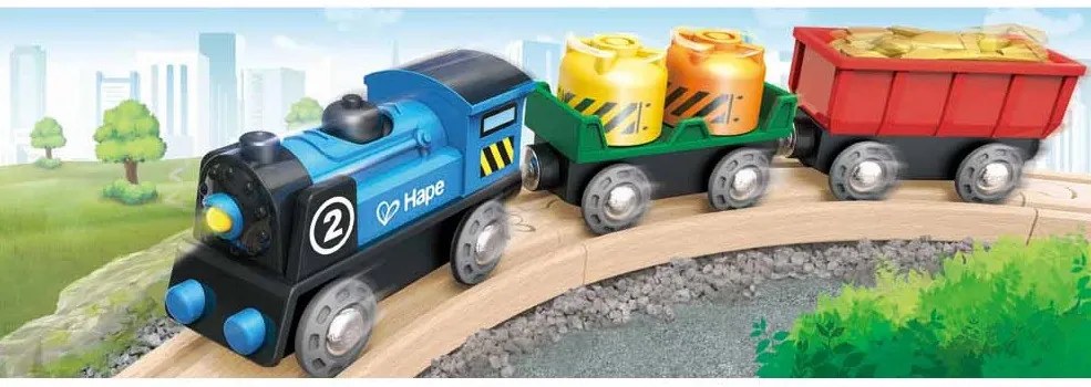 Treno merci a batteria