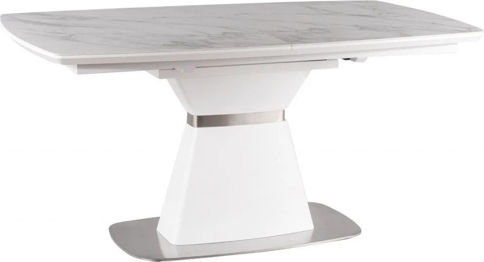 Tavolo allungabile Saturn II in ceramica - L160/210 x 90l x 76h
