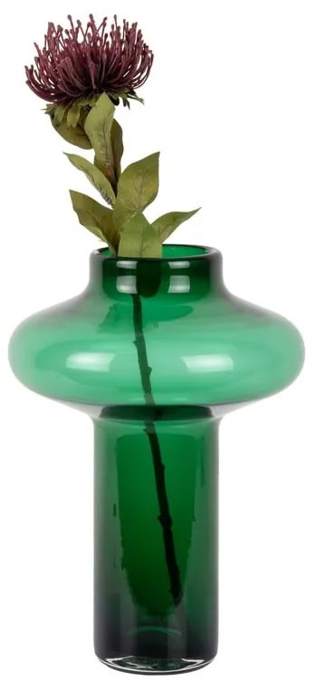Vaso verde in vetro (altezza totale 37 cm) Asombroso – PT LIVING