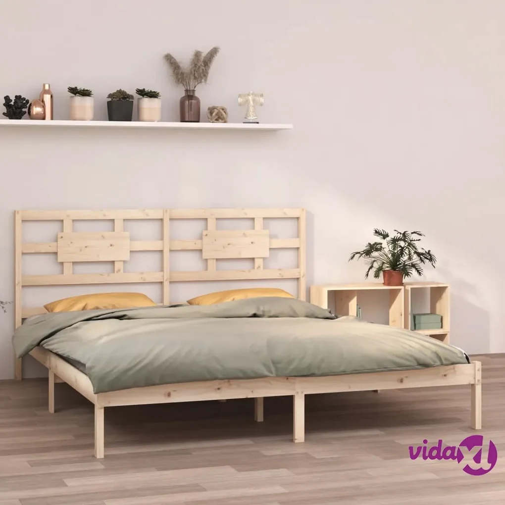 vidaXL Giroletto in Legno Massello 200x200 cm