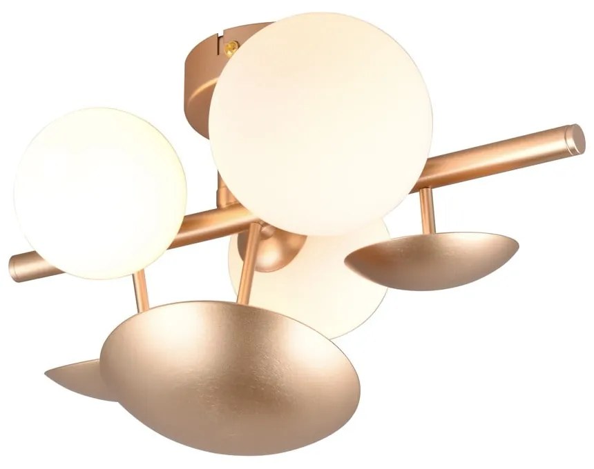 Lampada da parete in oro e bianco Bubble - Trio Select
