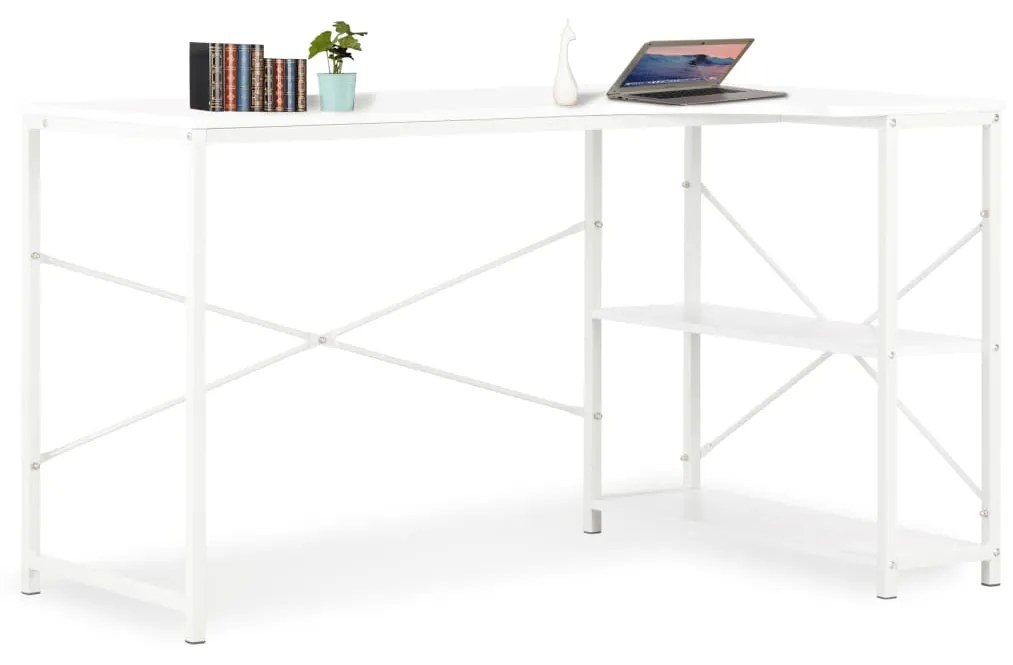Scrivania Per Computer Bianca 120x72x70 Cm /