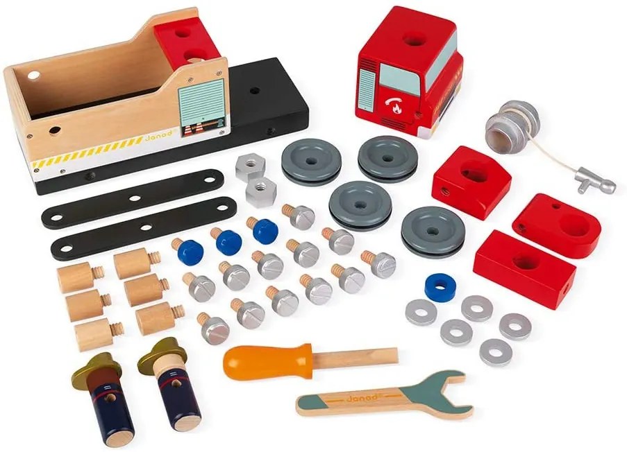 Camion dei pompieri - Brico'kids - 45 pezzi