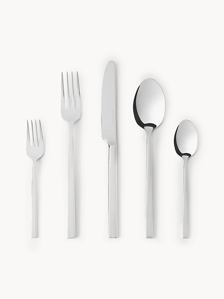 Set di posate lucide Shine, varie misure