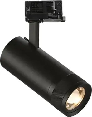 Eos proiettore 3-phase led cob bridgelux 15 w 20-55° on-off 1850 lm...