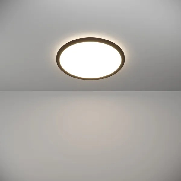 Eglo 901439 - Lampada LED da bagno ROVITO 18,5W/230V diametro 38,9 cm IP44 nero