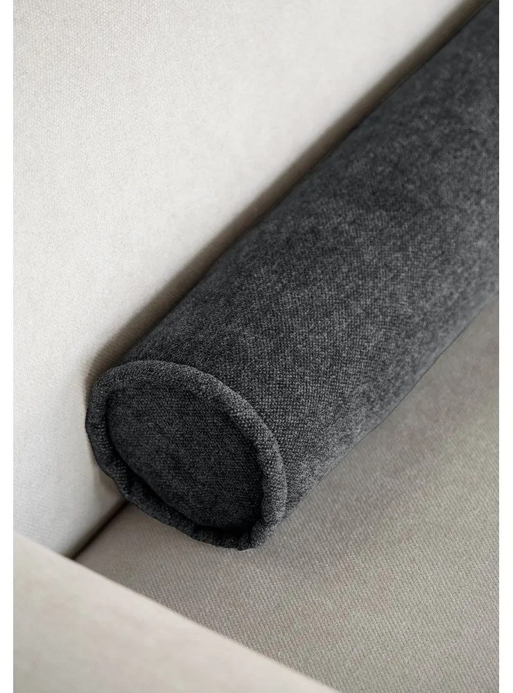 Divano angolare componibile grigio (con penisola a destra/a forma di "U") Flex Felix – Miuform