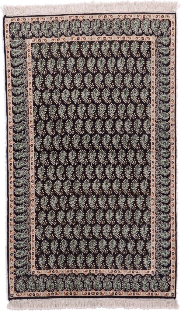 Cashmere Silk Tappeto orientale 160x90 (Indian) Annodato A Mano