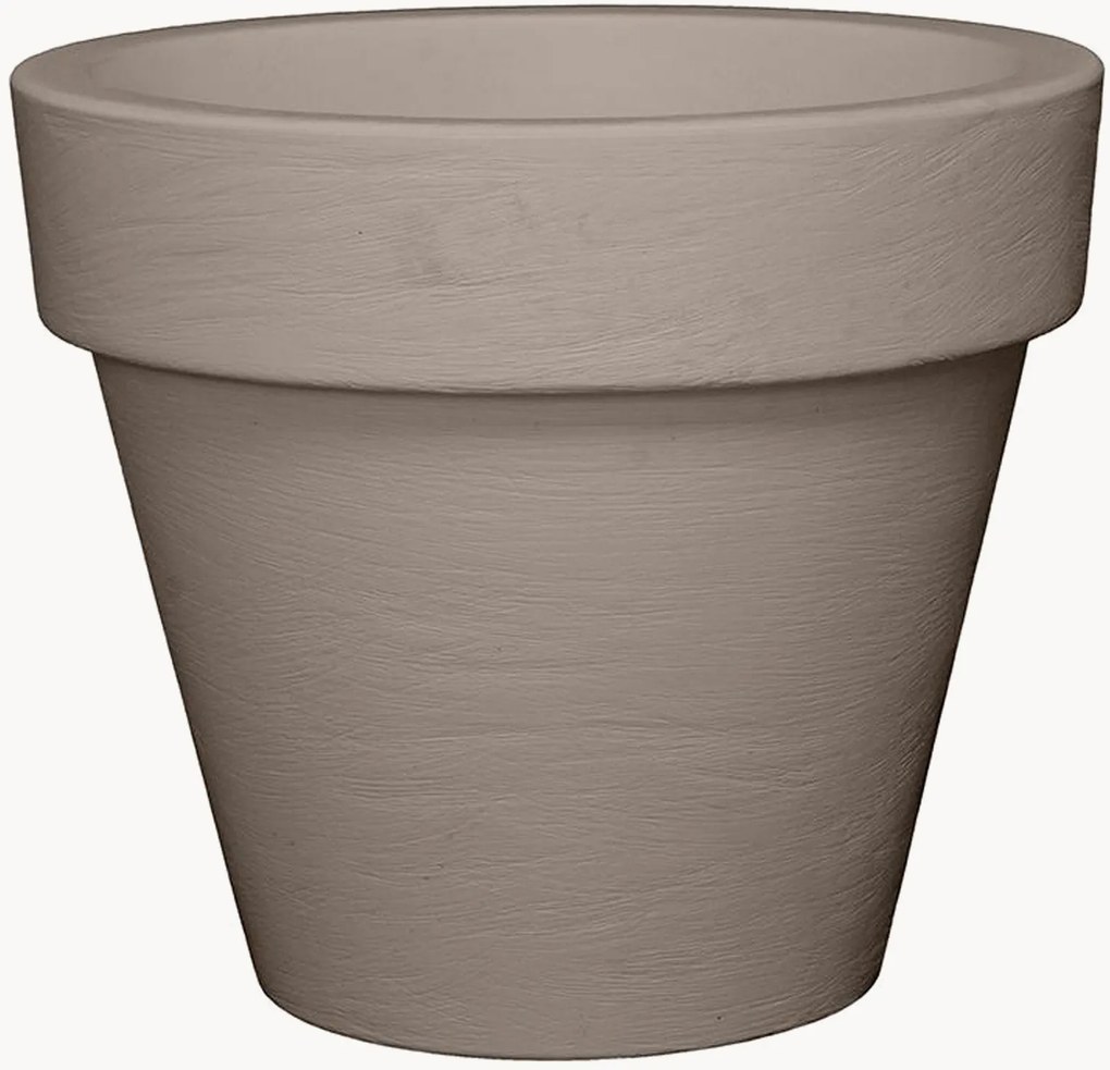 Portavaso da esterno Bordato Liscio, alt. 46 cm