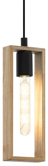 Eglo 49473 - Lampadario a sospensione con filo LITTLETON 1xE27/60W/230V