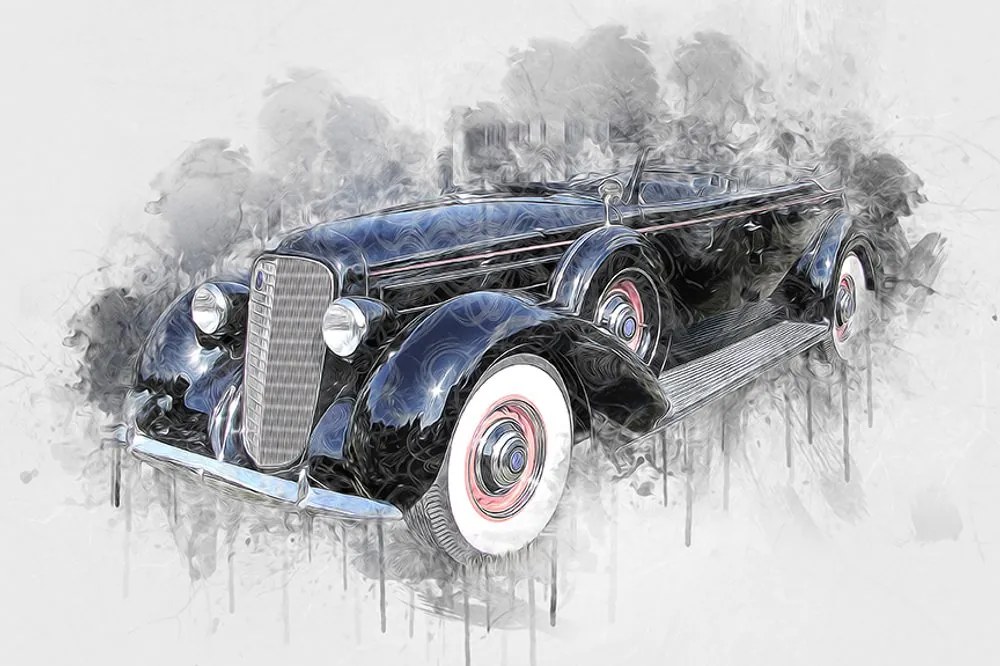 Carta da parati – Auto storica