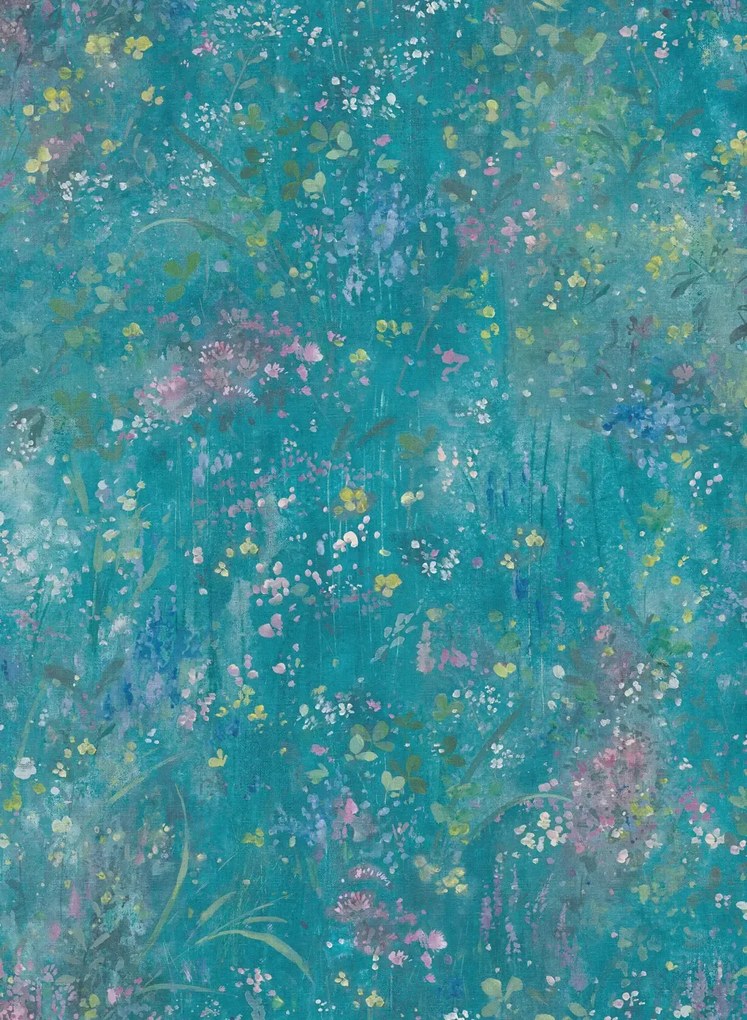 Sandberg Carta da parati panoramica Juni - Teal