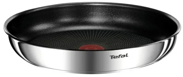 Tefal E492SA25 Virtuoso - Set di pentole in acciaio inox non rivestite a induzione (set da 5 pezzi