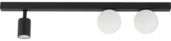 Faretto VOX 2xG9/8W/230V + 1xGU10/10W nero