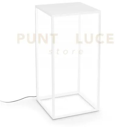 Ipotesi lampada tavolino bianco led 3000k 16w  1700 lm 35x73cm