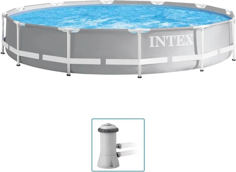 Intex - Set Piscina Prism Frame Premium 366x76 cm