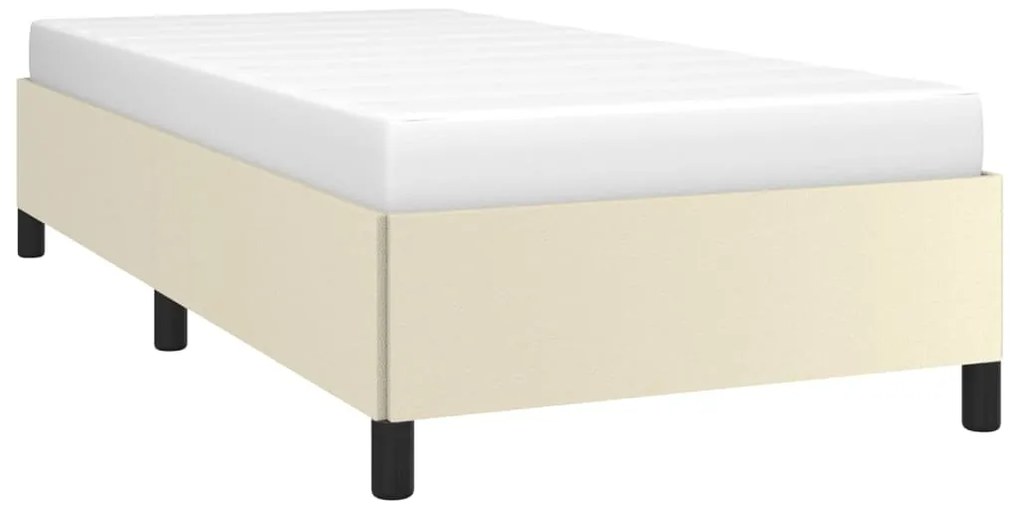 Giroletto crema 100x200 cm in similpelle
