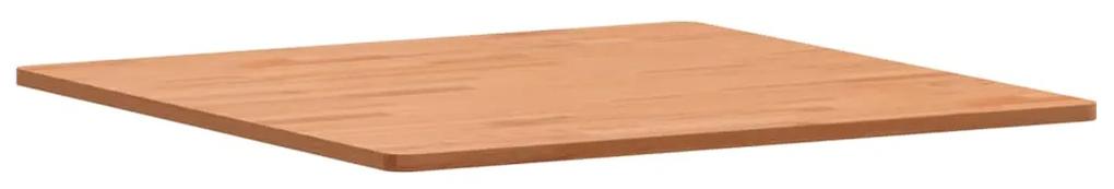Piano per tavolo 70x70x1,5 cm quadrato legno massello di faggio