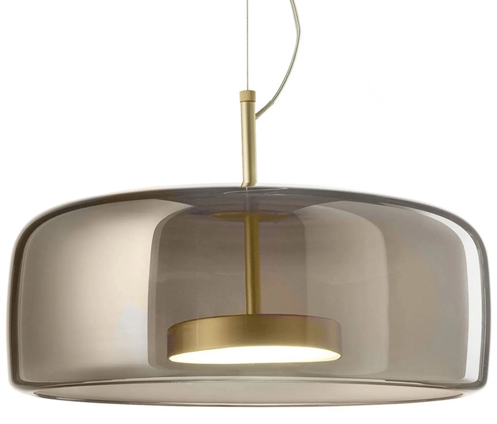 Lampada da soffitto a sospensione in vetro APP614-1CP Grigio